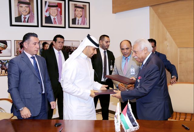 HRH Prince Khaled bin Alwaleed, Chairman, KBW Investments, and Aqel Biltaji, Mayor of Amman
