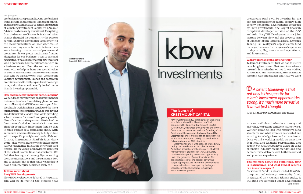Ahmed Alkhoshaibi, Group CEO, KBW Investments