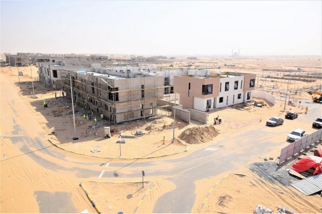 Arabian Industry: Work on Nasma Residences in Sharjah reaches 60% completion