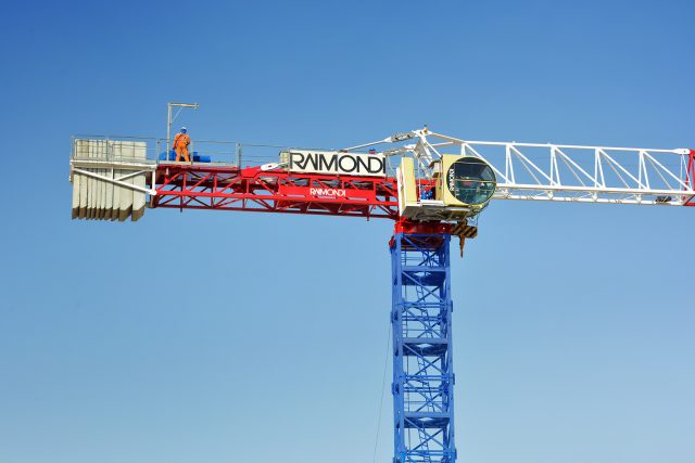 Raimondi Middle East erects eight tower cranes at Aljada megaproject in the United Arab Emirates